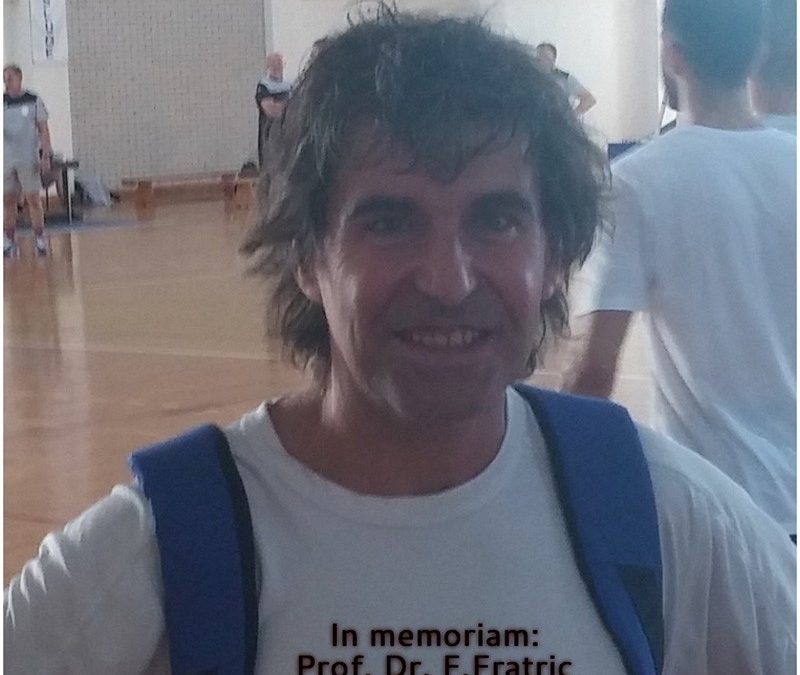 IN MEMORIAM – prof. dr Franja Fratrić (1959-2017)
